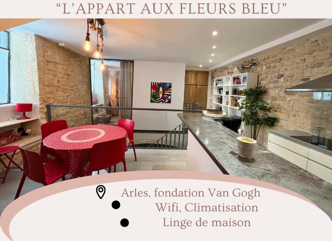 "Appart Aux Fleurs Bleus" Arles Fondation Van Gogh Ngoại thất bức ảnh