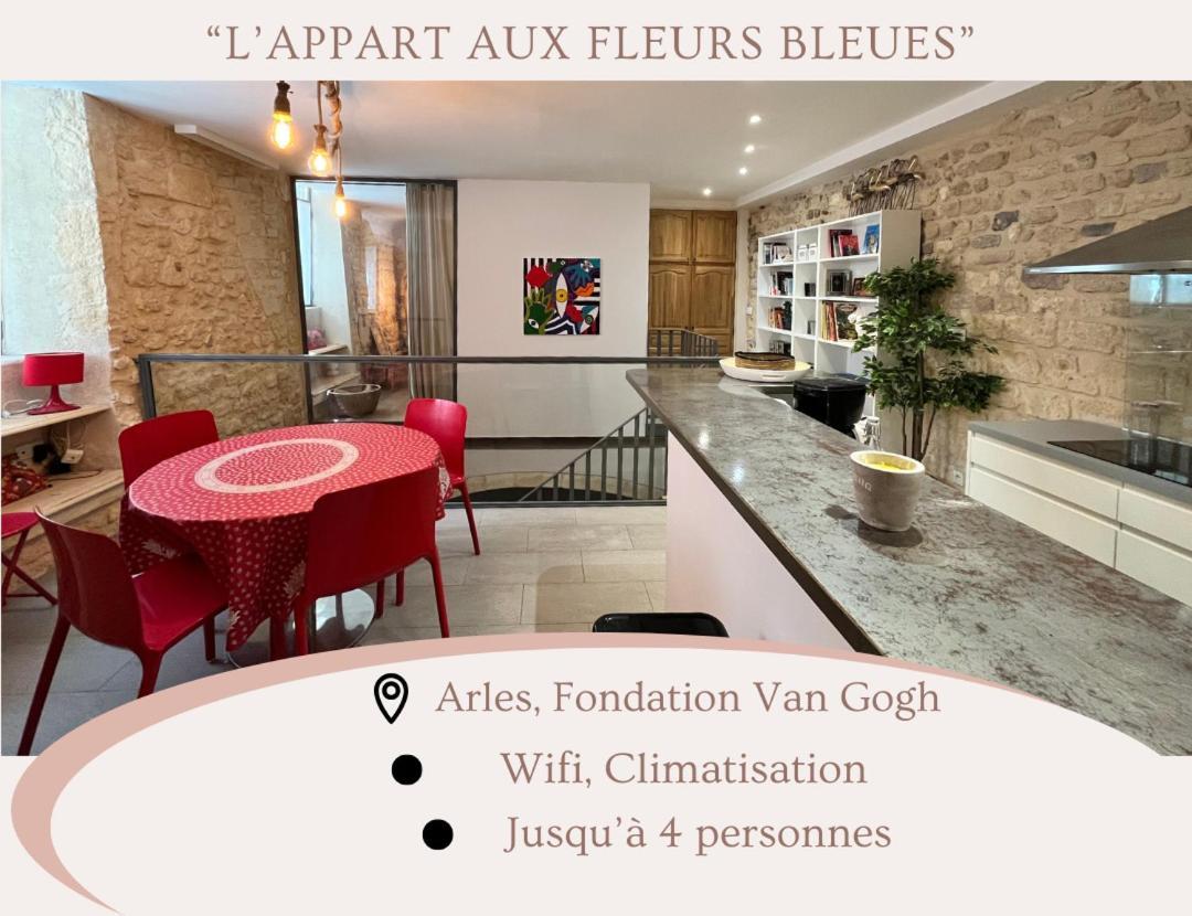"Appart Aux Fleurs Bleus" Arles Fondation Van Gogh Ngoại thất bức ảnh